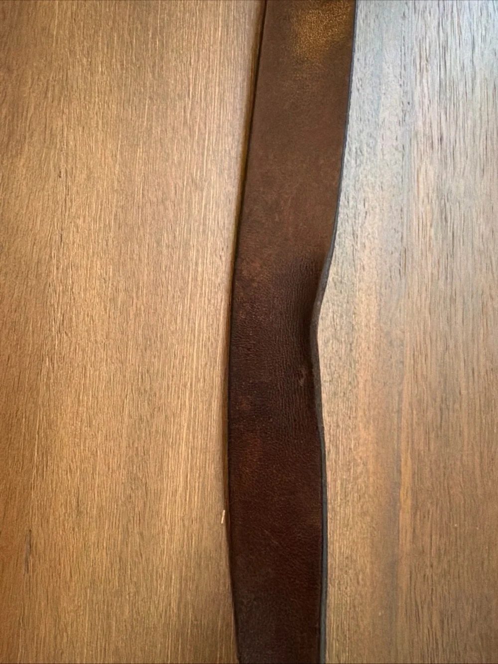 AEO American Eagle Brown Leather Belt Men’s Size 34-36 Brass Tone Buckle